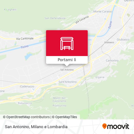Mappa San Antonino