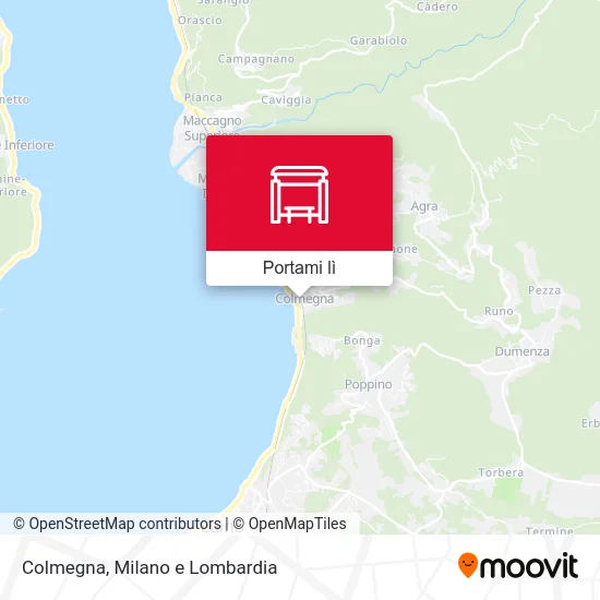 Mappa Colmegna