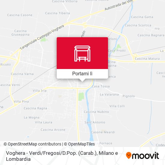 Mappa Voghera - Verdi / Fregosi / D.Pop. (Carab.)