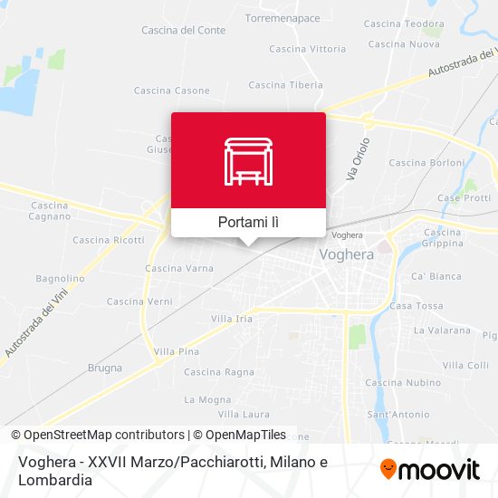 Mappa Voghera - XXVII Marzo / Pacchiarotti