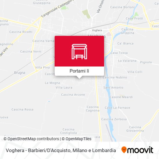 Mappa Voghera - Barbieri/D'Acquisto