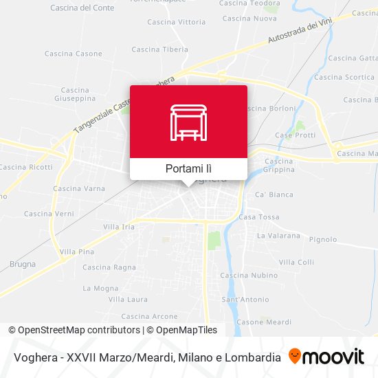 Mappa Voghera - XXVII Marzo/Meardi