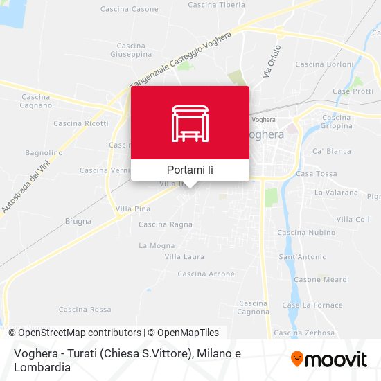 Mappa Voghera - Turati (Chiesa S.Vittore)