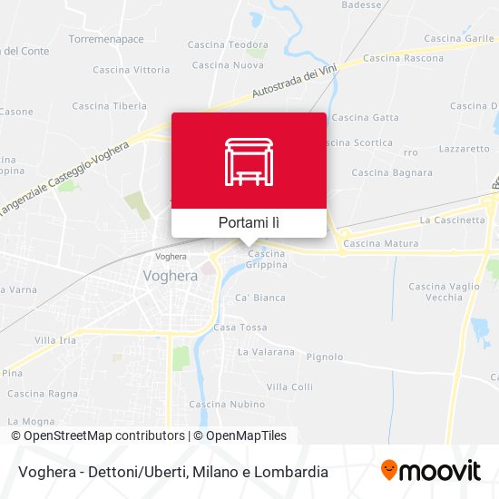 Mappa Voghera - Dettoni/Uberti