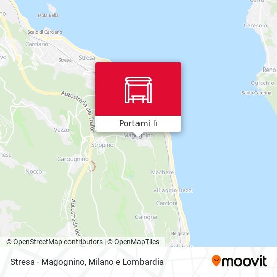 Mappa Stresa - Magognino
