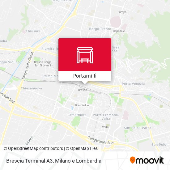 Mappa Brescia Terminal A3