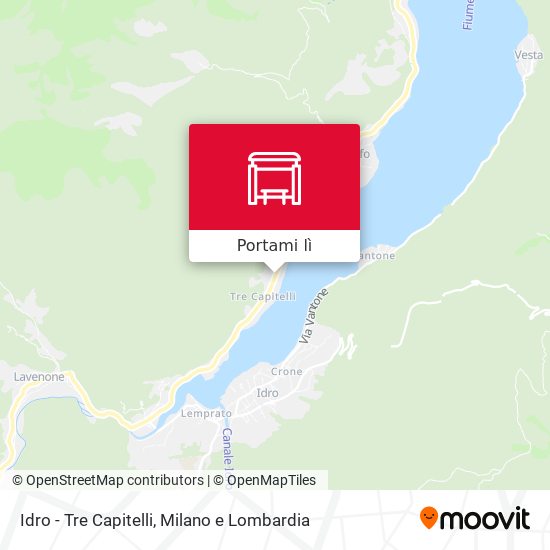 Mappa Idro - Tre Capitelli