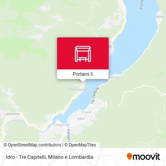 Mappa Idro - Tre Capitelli