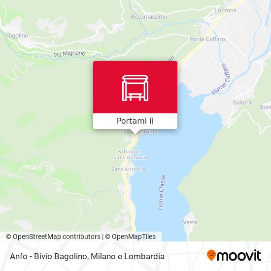 Mappa Anfo - Bivio Bagolino