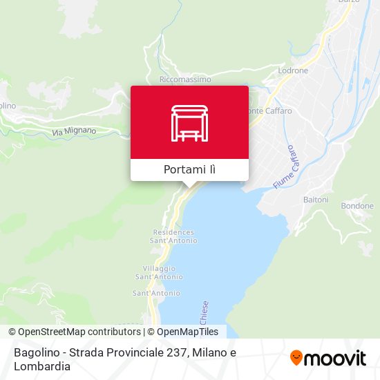 Mappa Bagolino - Strada Provinciale 237