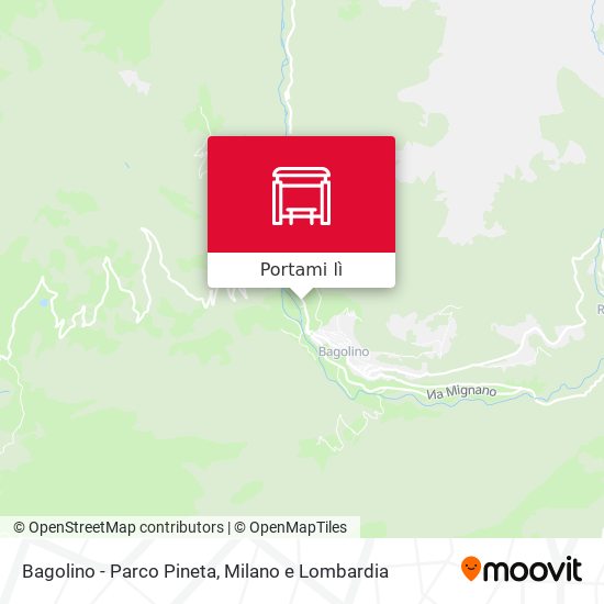Mappa Bagolino - Parco Pineta