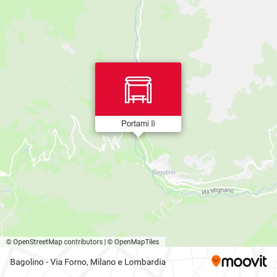 Mappa Bagolino - Via Forno