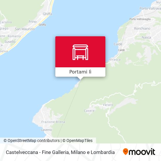 Mappa Castelveccana - Fine Galleria