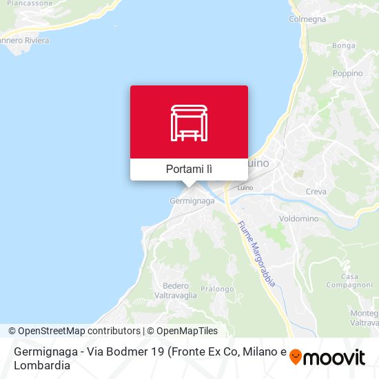 Mappa Germignaga - Via Bodmer 19
