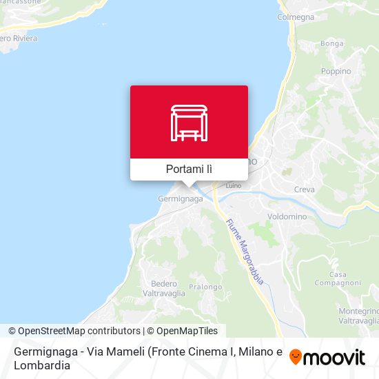 Mappa Germignaga - Via Mameli