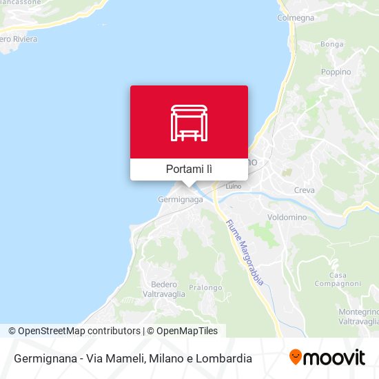 Mappa Germignana - Via Mameli