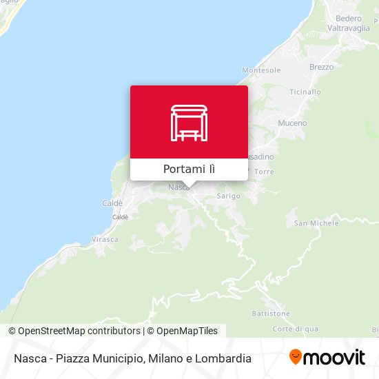 Mappa Nasca - Piazza Municipio