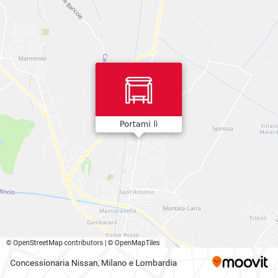 Mappa Concessionaria Nissan