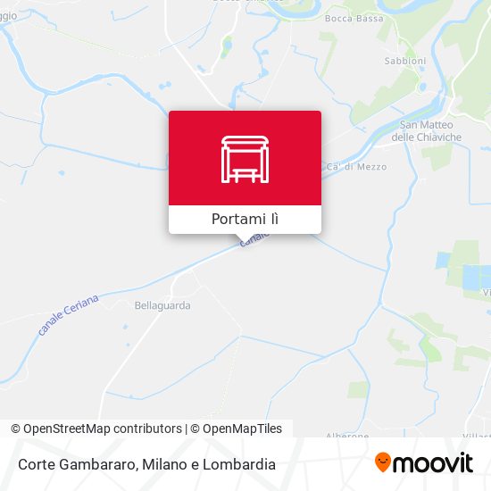 Mappa Corte Gambararo