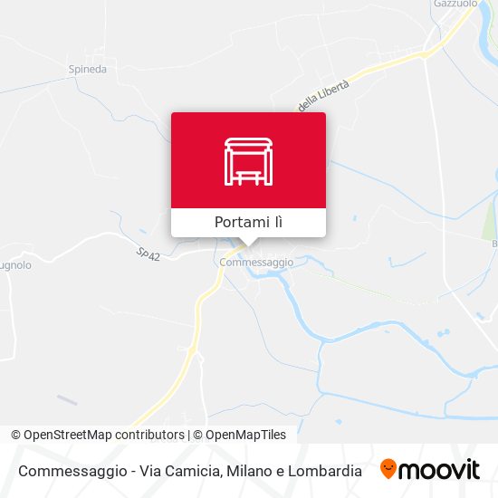 Mappa Commessaggio - Via Camicia