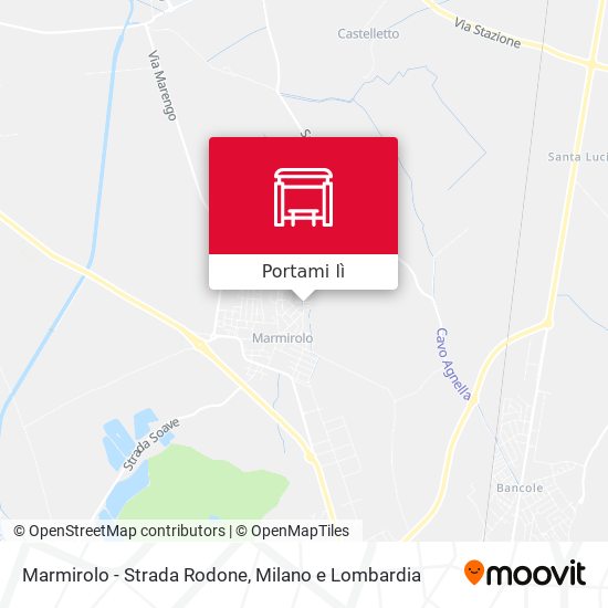 Mappa Marmirolo - Strada Rodone