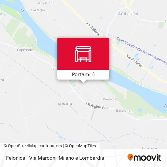 Mappa Felonica - Via Marconi