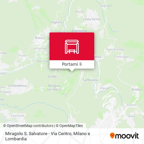 Mappa Miragolo S. Salvatore - Via Centro