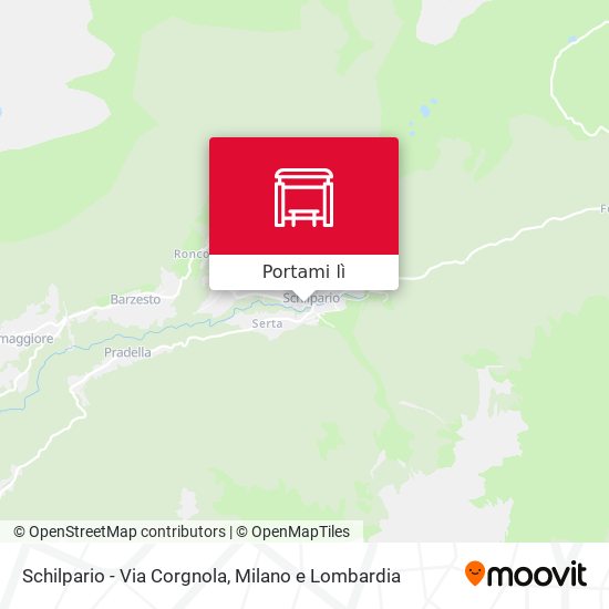 Mappa Schilpario - Via Corgnola