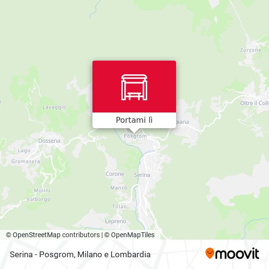 Mappa Serina - Posgrom