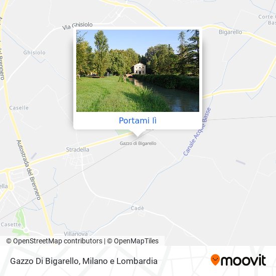 Mappa Gazzo Di Bigarello