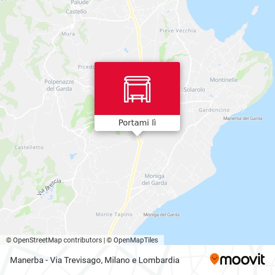 Mappa Manerba - Via Trevisago