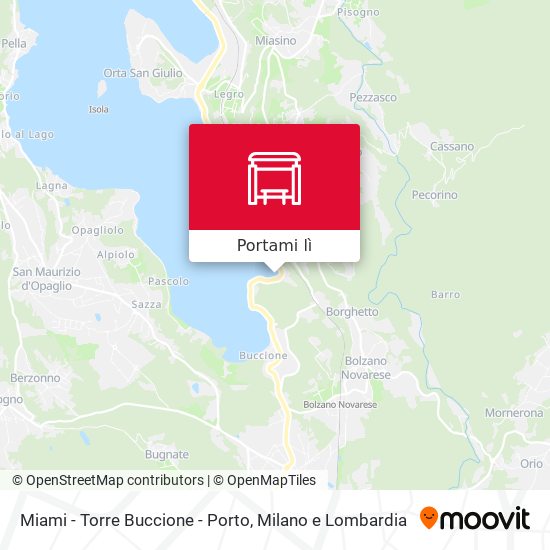 Mappa Miami - Torre Buccione - Porto