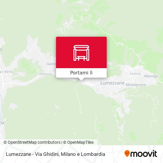 Mappa Lumezzane - Via Ghidini