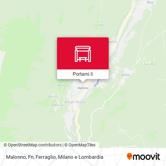 Mappa Malonno, Fn, Ferraglio