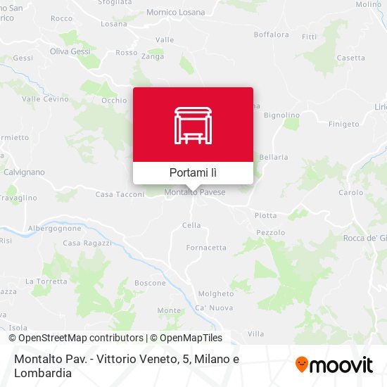 Mappa Montalto Pav. - Vittorio Veneto, 5