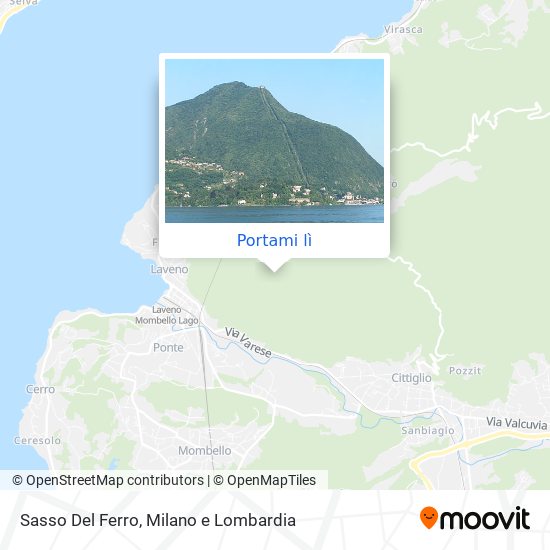 Mappa Sasso Del Ferro
