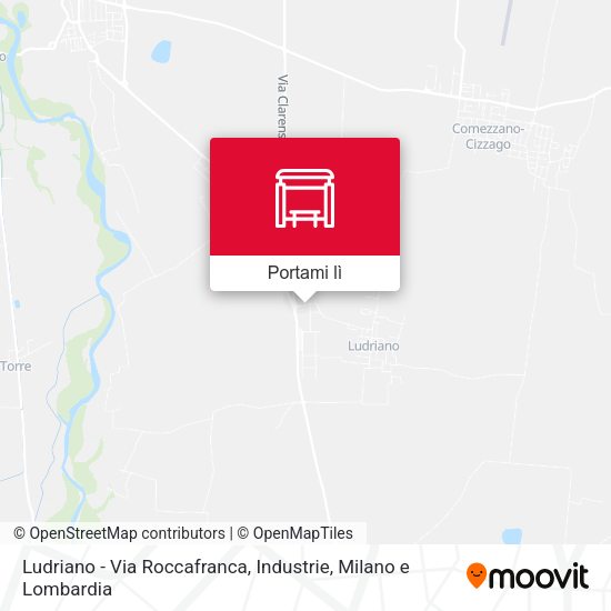 Mappa Ludriano - Via Roccafranca, Industrie