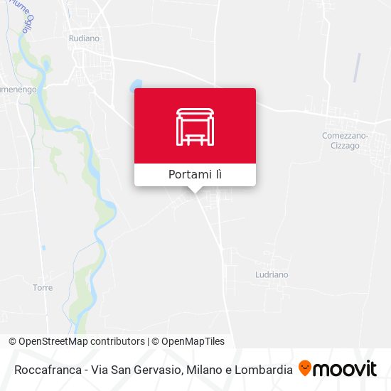 Mappa Roccafranca - Via San Gervasio