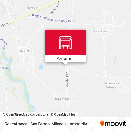 Mappa Roccafranca - San Fermo