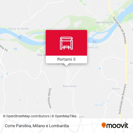 Mappa Corte Parolina