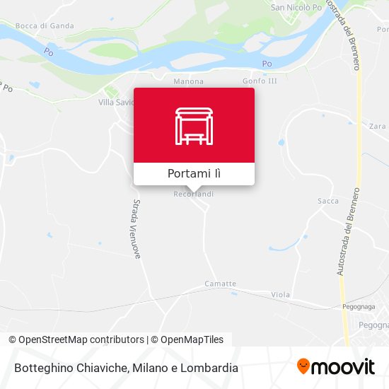 Mappa Botteghino Chiaviche