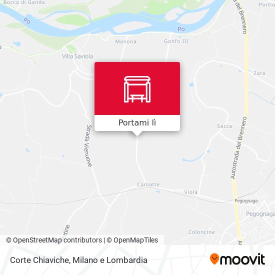 Mappa Corte Chiaviche