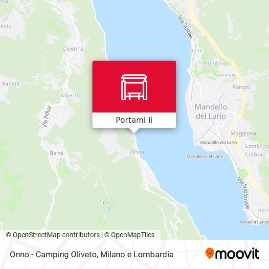 Mappa Onno - Camping Oliveto