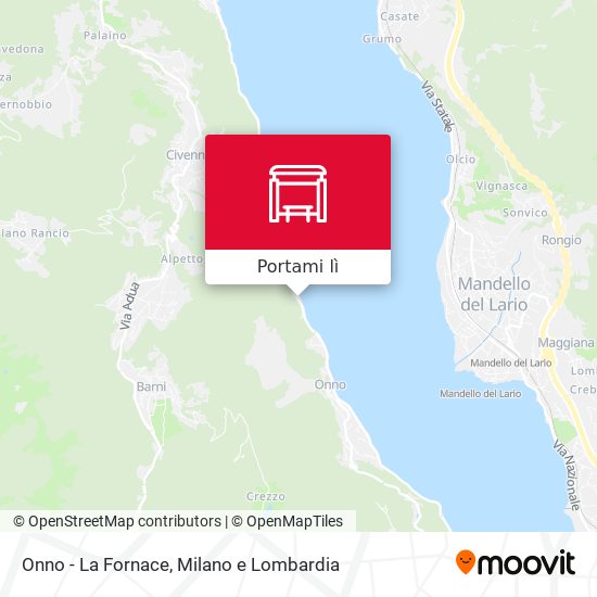 Mappa Onno - La Fornace