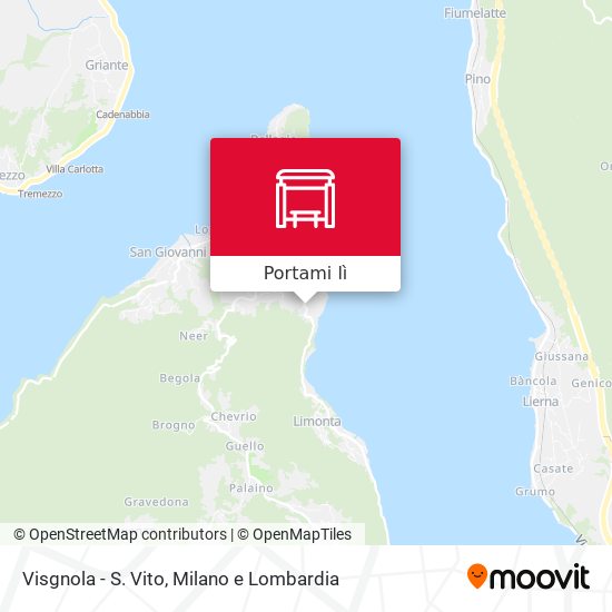 Mappa Visgnola - S. Vito