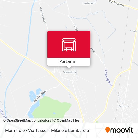 Mappa Marmirolo - Via Tasselli
