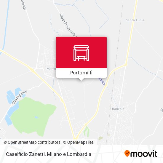 Mappa Caseificio Zanetti