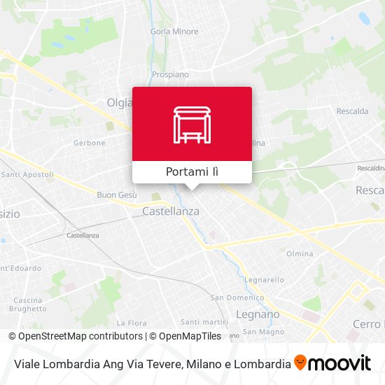 Mappa Viale Lombardia Ang Via Tevere
