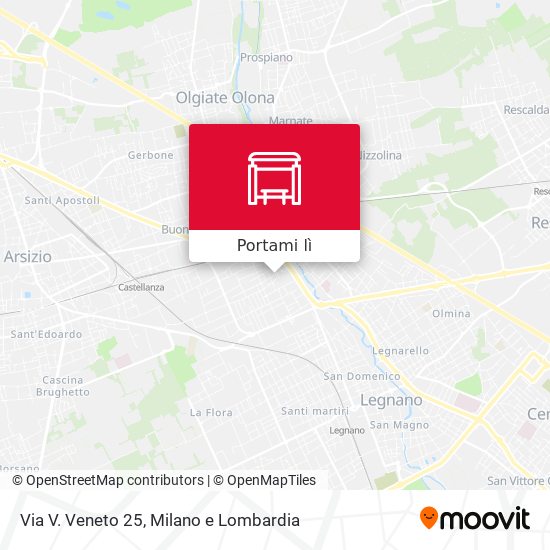 Mappa Via V. Veneto 25