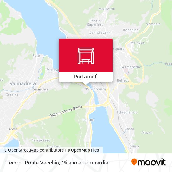 Mappa Lecco - Ponte Vecchio